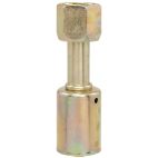 A/C Hose End / Straight Female Flare