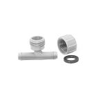Cooling System Flush Tee Fitting