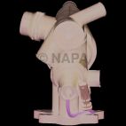 Engine Coolant Thermostat / Water Outlet Assembly