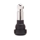 (TR413CH) Chrome Sleeve Rubber Snap-in Valve Stem