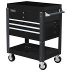 4 DR Professional Tool Cart, Slit Top