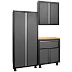 Garage Storage Cabinet Set Homak Mfg 3