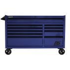 Homak RS PRO Roller Cabinet 54 in Blue Steel