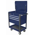 35IN 4DR FLIP TOP CART BLUE