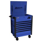 35IN 7 DRAWER CART, BLUE