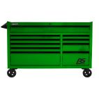 Homak RS PRO Roller Cabinet 54 in Green Steel