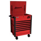 35IN 7 DRAWER CART, RED