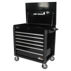Big Dawg 6 Drawer Flip Top Cart -BLACK
