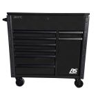RS PRO 8 DWR FLIP TOP POWER CART - BLACK