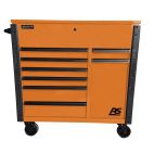 Homak ORANGE 8 DRAWER POWER