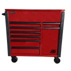 RS PRO 8 DWR FLIP TOP POWER CART - RED