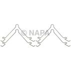 Disc Brake Pad Drag Reduction Clip