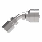 Weatherhead by Danfoss Z Series Crimp Hose Fittings Flareless Tube Rigid Ermeto 45 9/16 IN UN -6
