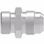 Weatherhead by Danfoss, 15.117 Series Straight Adapters Metric to 37° Flare, Carbon Steel