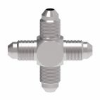 Weatherhead by Danfoss, 2020 Series Cross Adapters 37 Flare, Carbon steel