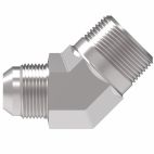 Weatherhead by Danfoss, 2023 Series Elbow Adapters NPTF External Pipe/SAE 37° Flare, Carbon Steel