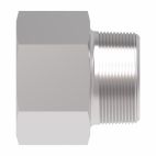 Weatherhead by Danfoss, 2040 Series Straight Adapters NPTF External Pipe/Plug Countersunk Hex, Carbon steel