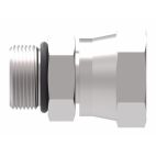 Weatherhead by Danfoss, 2066 Series Straight Adapters Pipe to SAE O-ring Boss, Carbon Steel