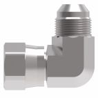 Weatherhead by Danfoss, 2071 Series Elbow Adapters SAE 37° Flare Swivel/SAE 37˚ Flare, Carbon Steel