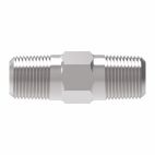 Weatherhead by Danfoss, 2083 Series Straight Adapters NPTF External Pipe/NPTF External Pipe, Carbon Steel