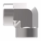 Weatherhead by Danfoss, 2087 Series Elbow Adapters NPTF Internal Pipe/NPTF Internal Pipe, Carbon Steel