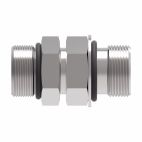 Weatherhead by Danfoss, 2220 Series Straight Adapters SAE O-Ring Boss/SAE O-Ring Boss, Carbon steel