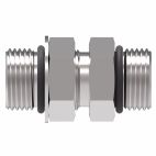 Weatherhead by Danfoss, 2220 Series Straight Adapters SAE O-Ring Boss/SAE O-Ring Boss, Carbon Steel