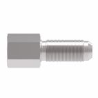 Weatherhead by Danfoss, 2239 Series Straight Adapters NPTF Internal Pipe/SAE 37˚ Flare Bulkhead, Carbon Steel