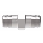 Weatherhead by Danfoss, 2083 Series Straight Adapters NPTF External Pipe/NPTF External Pipe, Stainless Steel