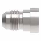 Weatherhead by Danfoss, FF1066 Series Straight Adapters SAE 37˚ Flare Swivel Reducer/SAE 37˚ Flare, Carbon Steel