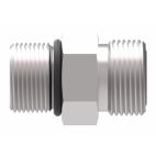 Weatherhead by Danfoss, FF1852T Series Straight Adapters ORS/SAE O-ring Boss, Carbon Steel