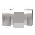 Weatherhead by Danfoss, FF2000T Series Straight Adapters ORS/ORS, Carbon Steel