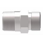 Weatherhead by Danfoss, FF2031T Series Straight Adapters ORS/NPTF, Carbon Steel