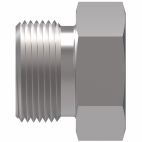 Weatherhead by Danfoss, FF2137 Series Straight Adapters SAE Male O-ring Boss Hex Socket, Carbon steel