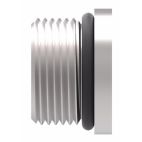 Weatherhead by Danfoss, FF2138 Series Straight Adapters SAE Male O-ring Boss Hex Socket, Carbon Steel