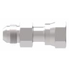 Weatherhead by Danfoss, FF2209T Series Straight Adapters ORS Female Swivel/SAE 37° Male Flare, Carbon steel