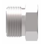 Weatherhead by Danfoss, FF9767T Series Straight Adapters ORS Plug, Carbon Steel