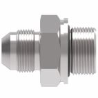 Weatherhead by Danfoss, GG108 Series Straight Adapters SAE 37° Male to Metric Male, Carbon Steel