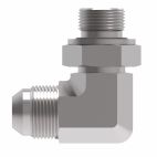Weatherhead by Danfoss, GG308 Series Elbow Adapters SAE 37° Male Flare/SAE Male, Carbon Steel