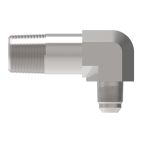 Weatherhead by Danfoss, 202411 Series Elbow Adapters External Pipe/SAE 37° Flare, Carbon Steel