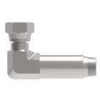 Weatherhead by Danfoss, FF4175 Series Elbow Adapters Pipe Swivel/NPTF Male, Carbon Steel