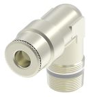 Weatherhead by Danfoss, Push-Connect Swivel Elbow Adapter, Brass