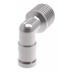 Weatherhead by Danfoss, Push-Connect Swivel Elbow Adapter, Brass