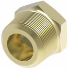 Weatherhead by Danfoss, Pipe Products Hex Head Plug, Brass