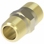 Weatherhead by Danfoss, Pipe Adapters Hex Nipple, Brass