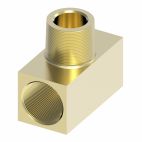 Weatherhead by Danfoss, Pipe Male Branch Tee, Brass