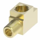 Weatherhead by Danfoss, Pipe Male Run Tee, Brass