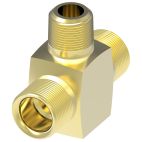 Weatherhead by Danfoss, Compression Male Branch Tee Body, Brass