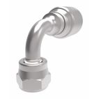 Weatherhead by Danfoss E Series Crimp Hose Fittings JIC 37 Female Swivel 90 Tube Elbow 7/16 IN JIC 37 -4