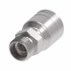 Weatherhead by Danfoss Z Series Crimp Hose Fittings Male DIN 24 Seat 0.47 IN Metric -6